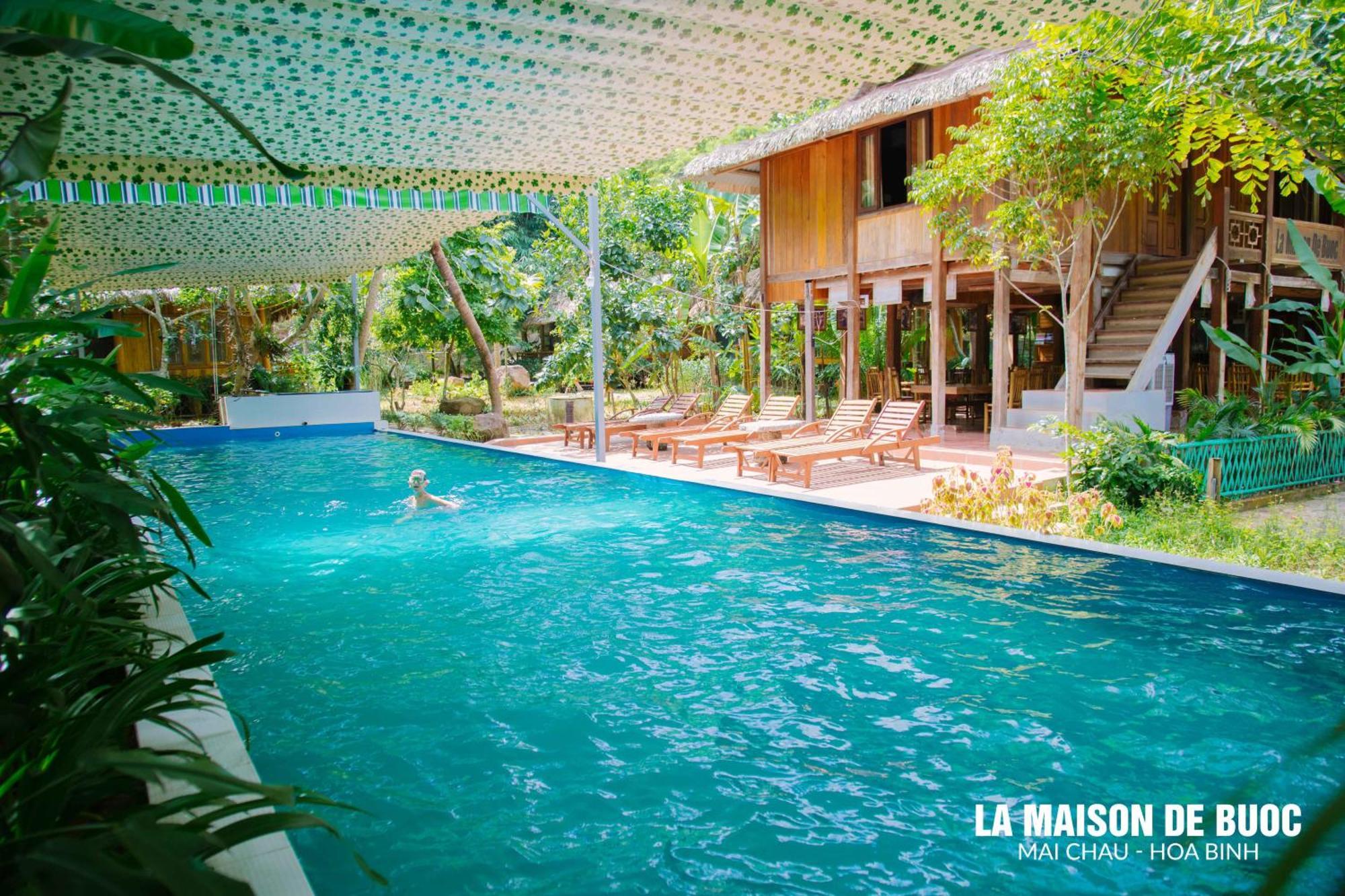 La Maison De Buoc マイチャウ エクステリア 写真